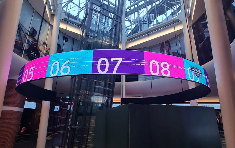 Creating a connection in the Kalverpassage