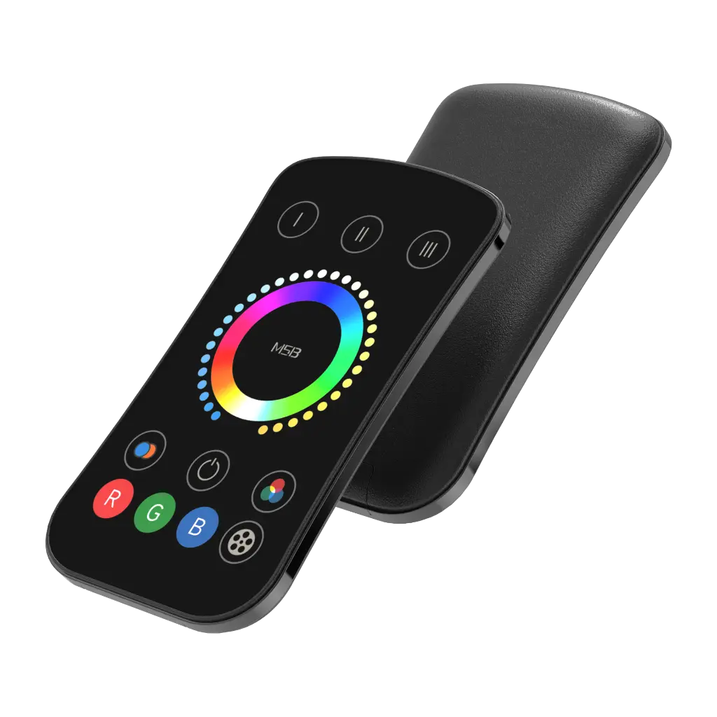 LTECH Mini RF remote control RGBCT Black - M5B - 背面