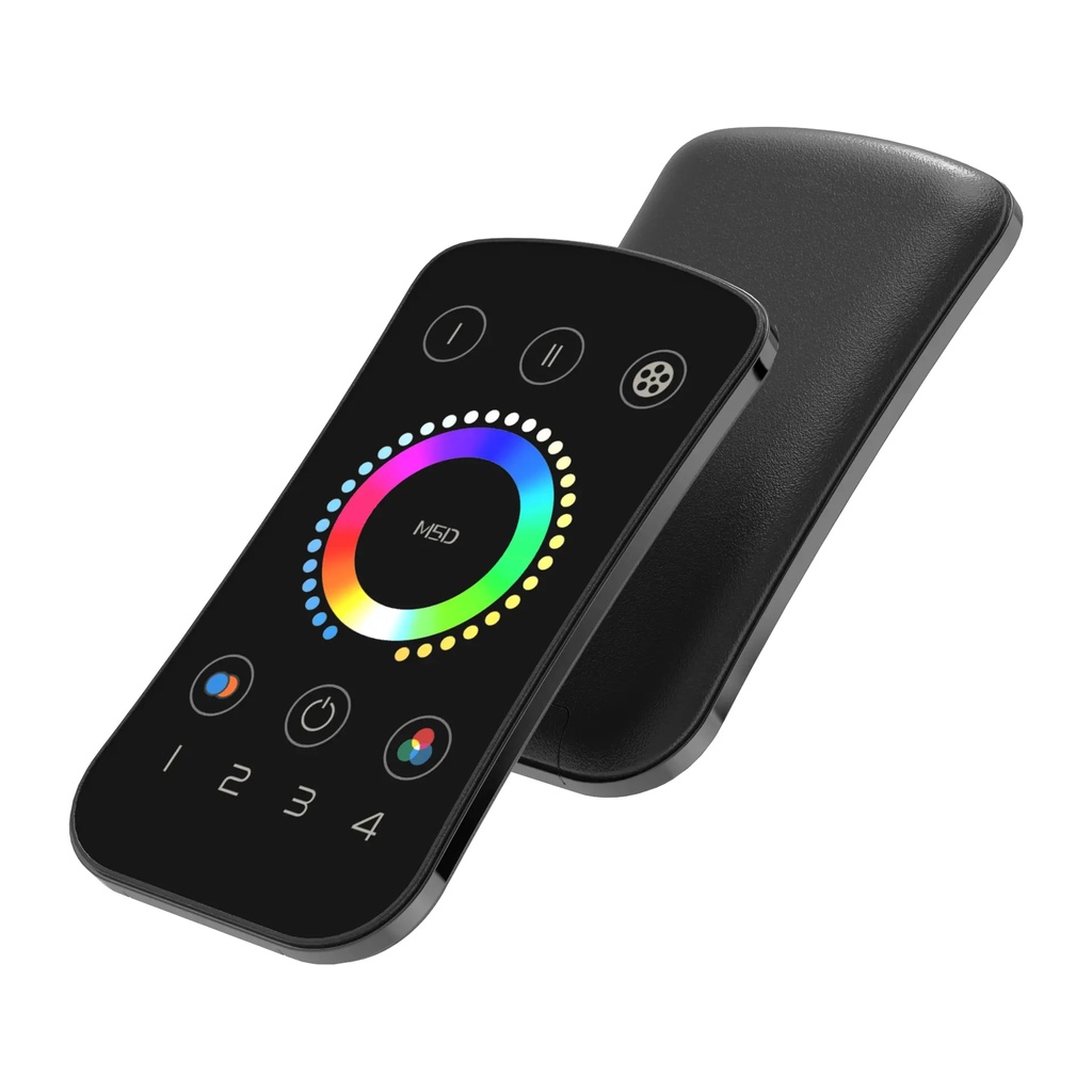 LTECH Mini RF remote control RGBCT Black 4 zone - M5D - 背面