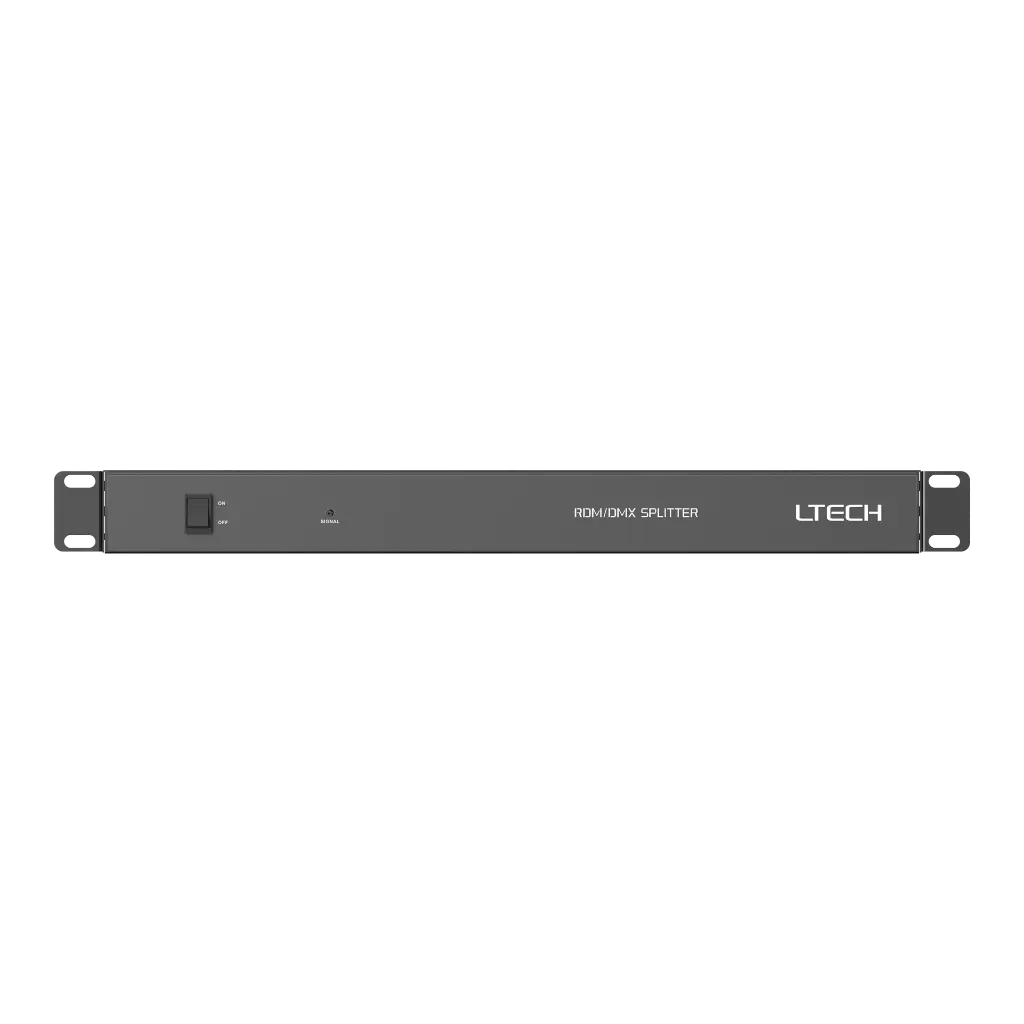 LTECH DMX/RDM 4CH Signal Amplifier 3-pin XLR - RDM-AMP-4 - 4,RDM 4E,RDM 8,RDM 8 后视图