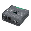 LTECH DMX/RDM LED driver CV 5x5A OLED - LT-905-OLED - 立体图