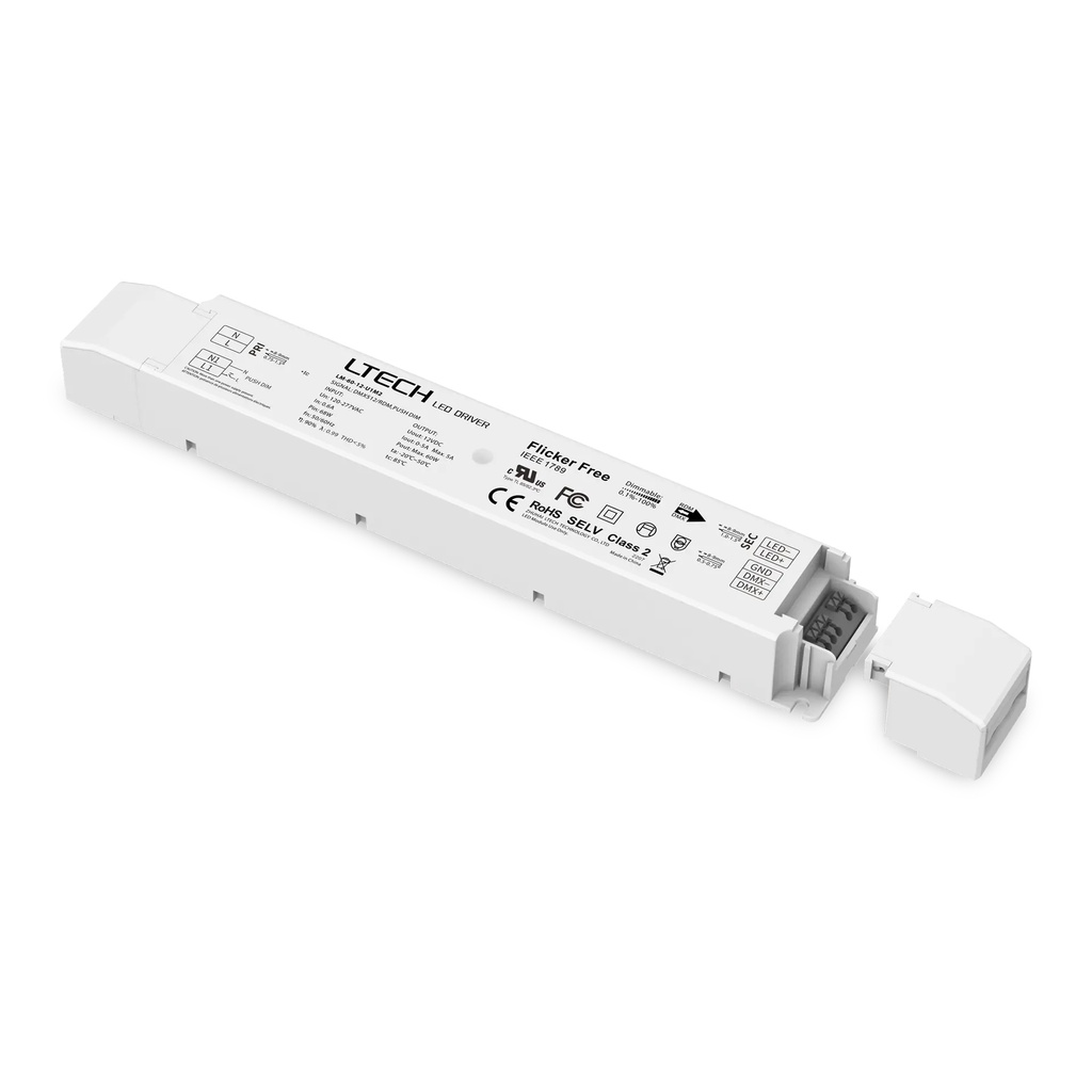 LTECH LTSYS Driver CV DMX 1CH 12V 60W - LM-60-12-U1M2 - 拆分