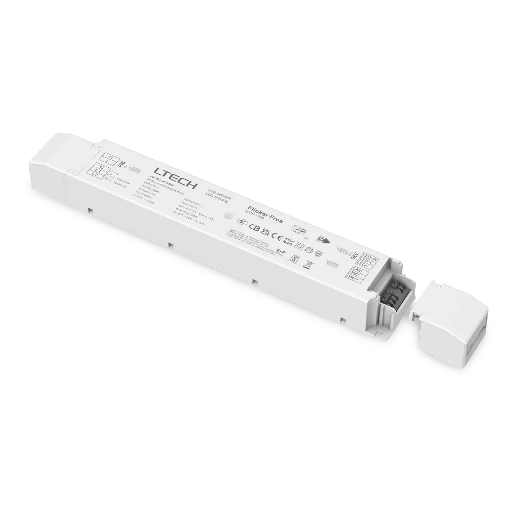 LTECH LTSYS Driver CV DMX 2CH 24V 100W - LM-100-24-G2M2 - 拆分