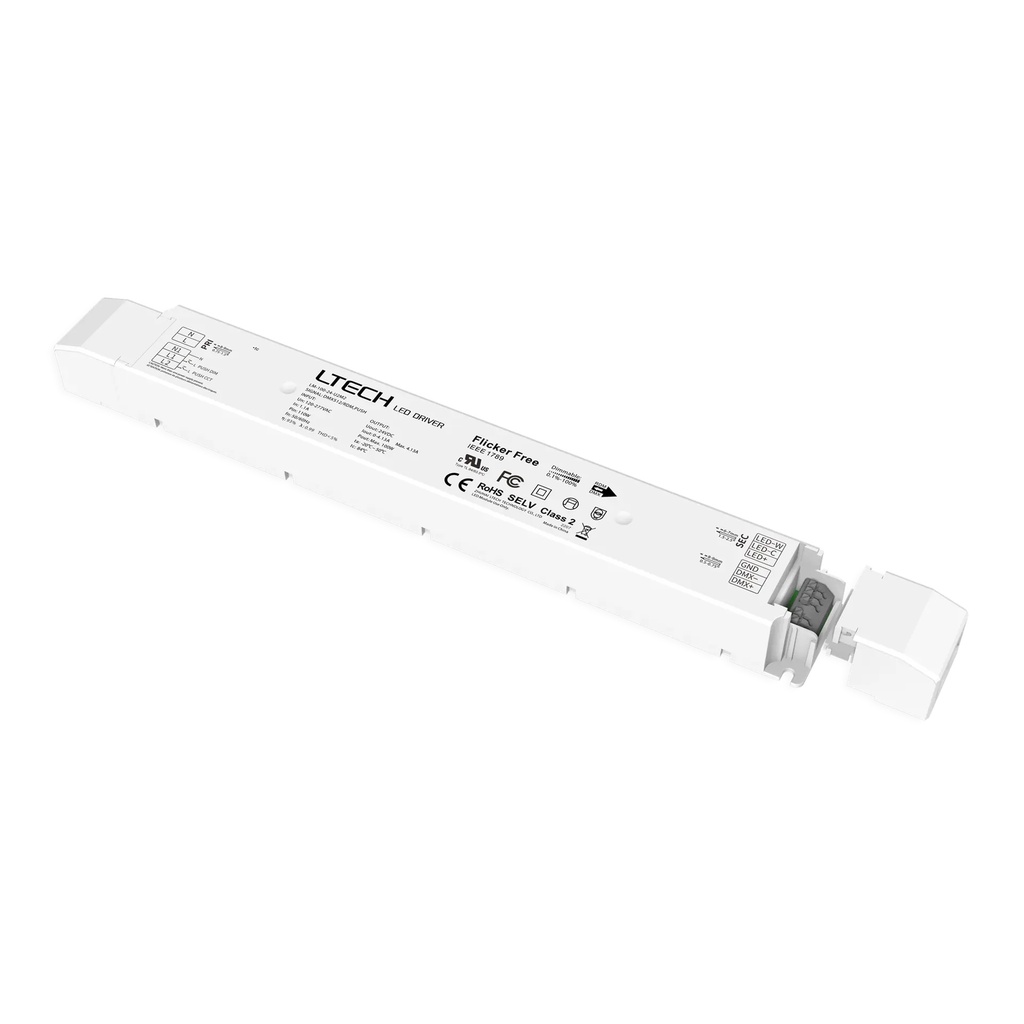 LTECH LTSYS Driver CV DMX 2CH 24V 100W - LM-100-24-U2M2 - 拆分