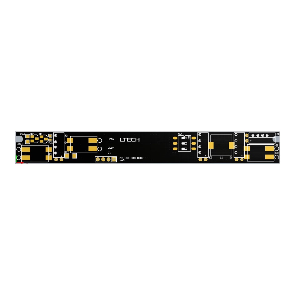 LTECH LTSYS Track Driver CC DALI 1CH 100-400mA 48V - MT-100-400-D1D1 -