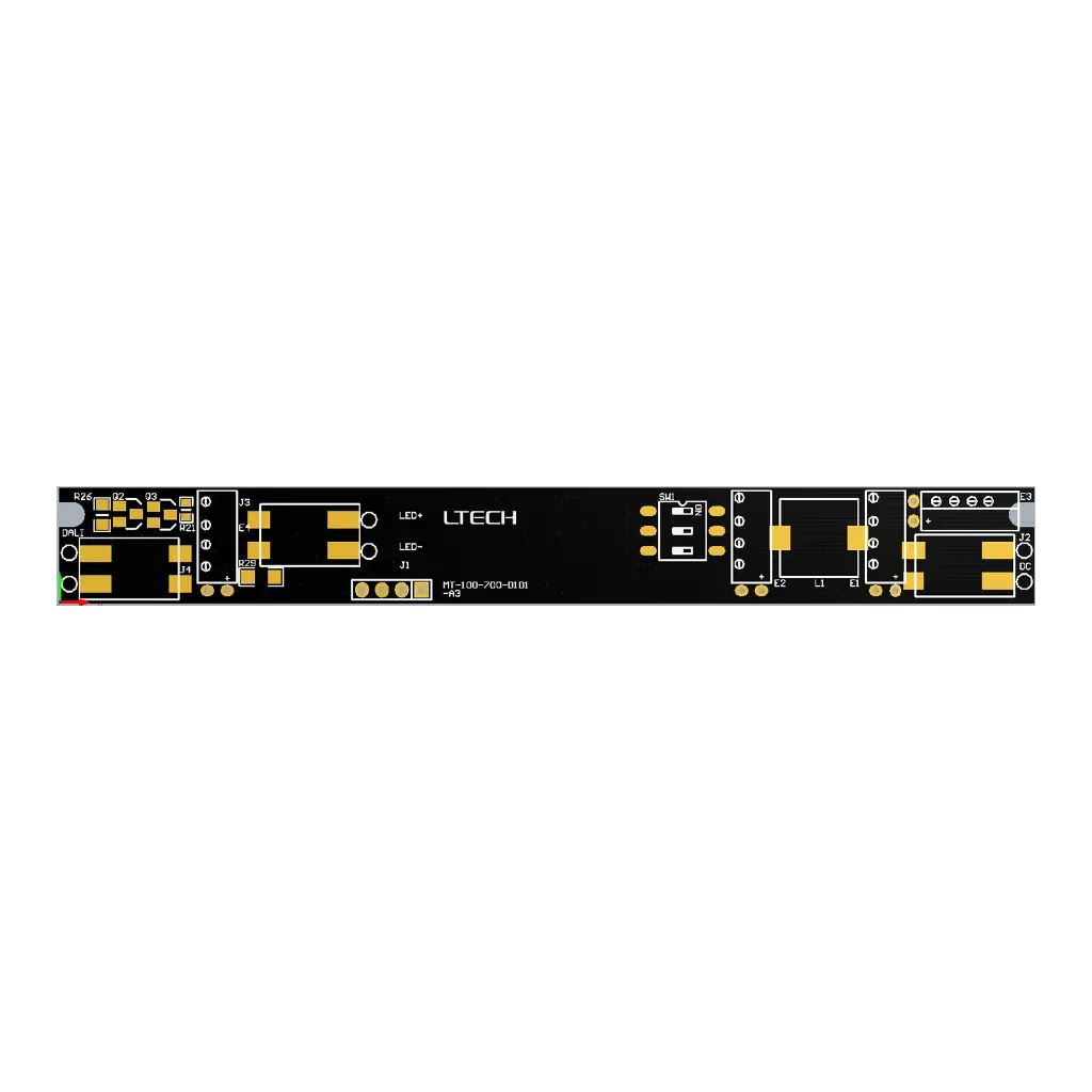LTECH LTSYS Track Driver CC DALI 1CH 100-400mA 48V - MT-100-400-D1D1 -