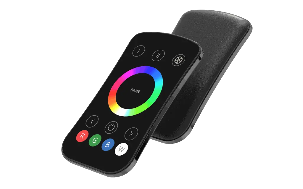 LTECH Mini RF remote control RGBW Black - M4B - M4B. 背面