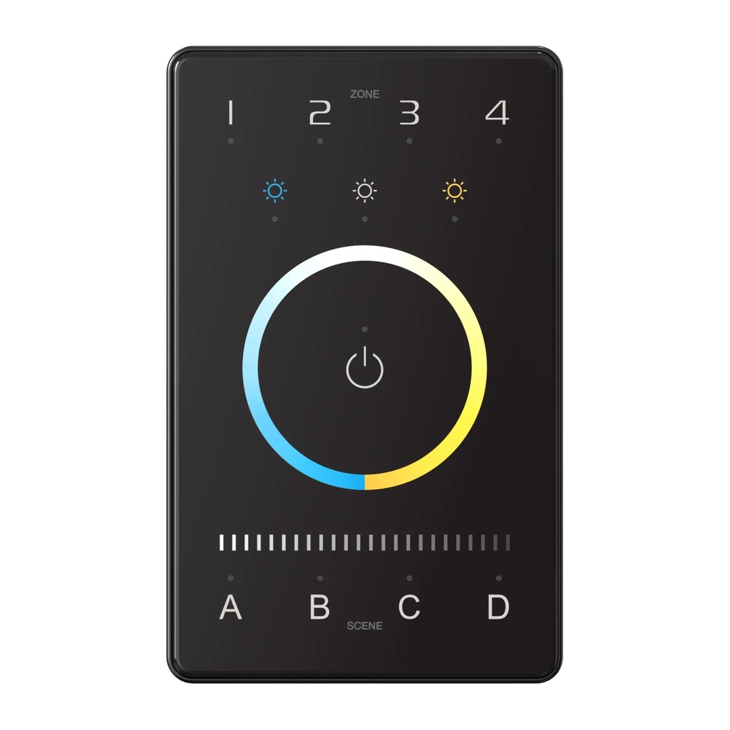 LTECH Bluetooth/DMX touch panel US CT - UB2 - 正面