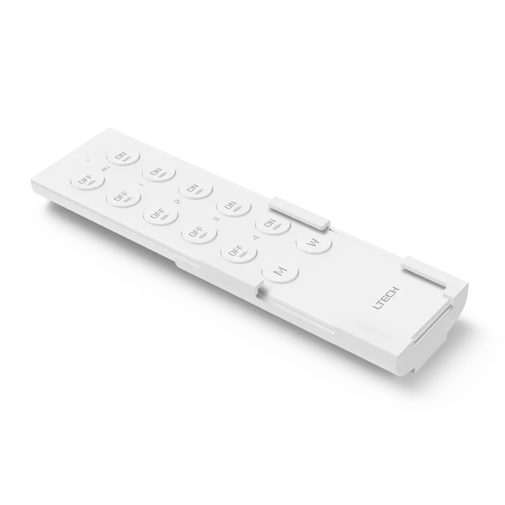 LTECH RF remote control RGBW 4 zone - F8 - 带支架