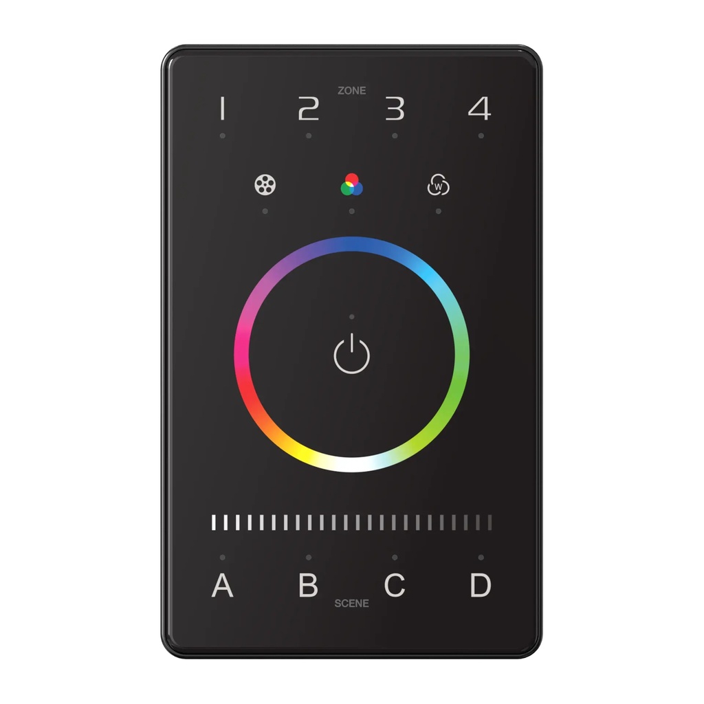 LTECH Bluetooth/DMX touch panel US RGB/RGBW - UB4 - 正面