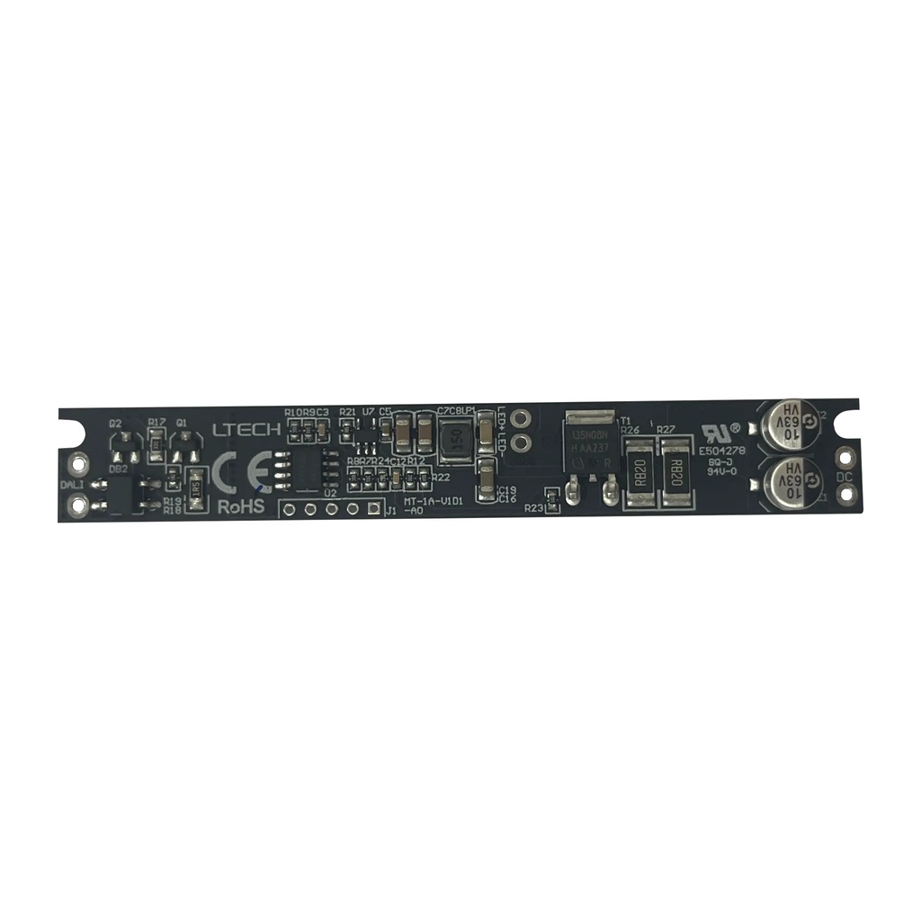 LTECH LTSYS Track Driver CV DALI-2 1CH 1A - MT-1A-V1D1 - 正面
