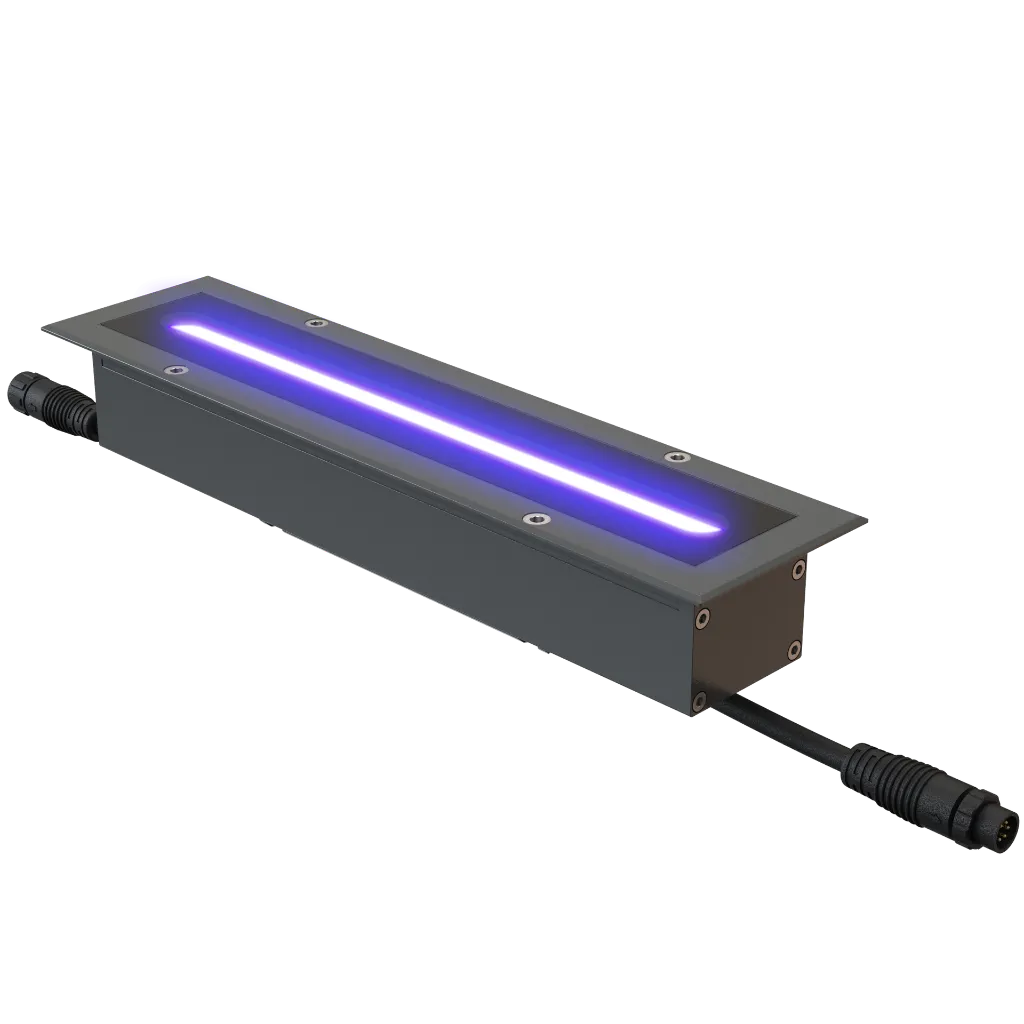 Linear Window Multi Color - recessed RGBW