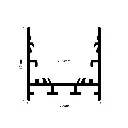 Aluminium Profile 3535 - cross-section