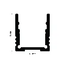 Aluminium Profile High - product photo