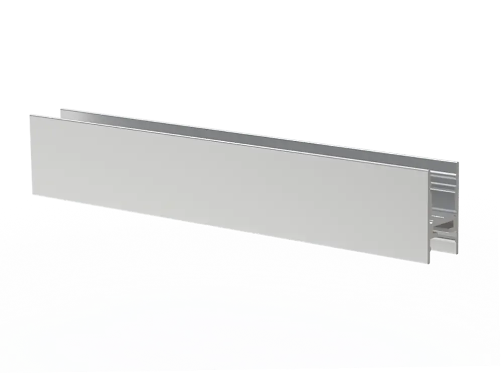 Aluminium Profile High H - silver