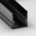 Aluminium Profile Mini - black