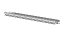 Aluminium Profile Half Round - silver