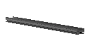Aluminium Profile Half Round - black 2
