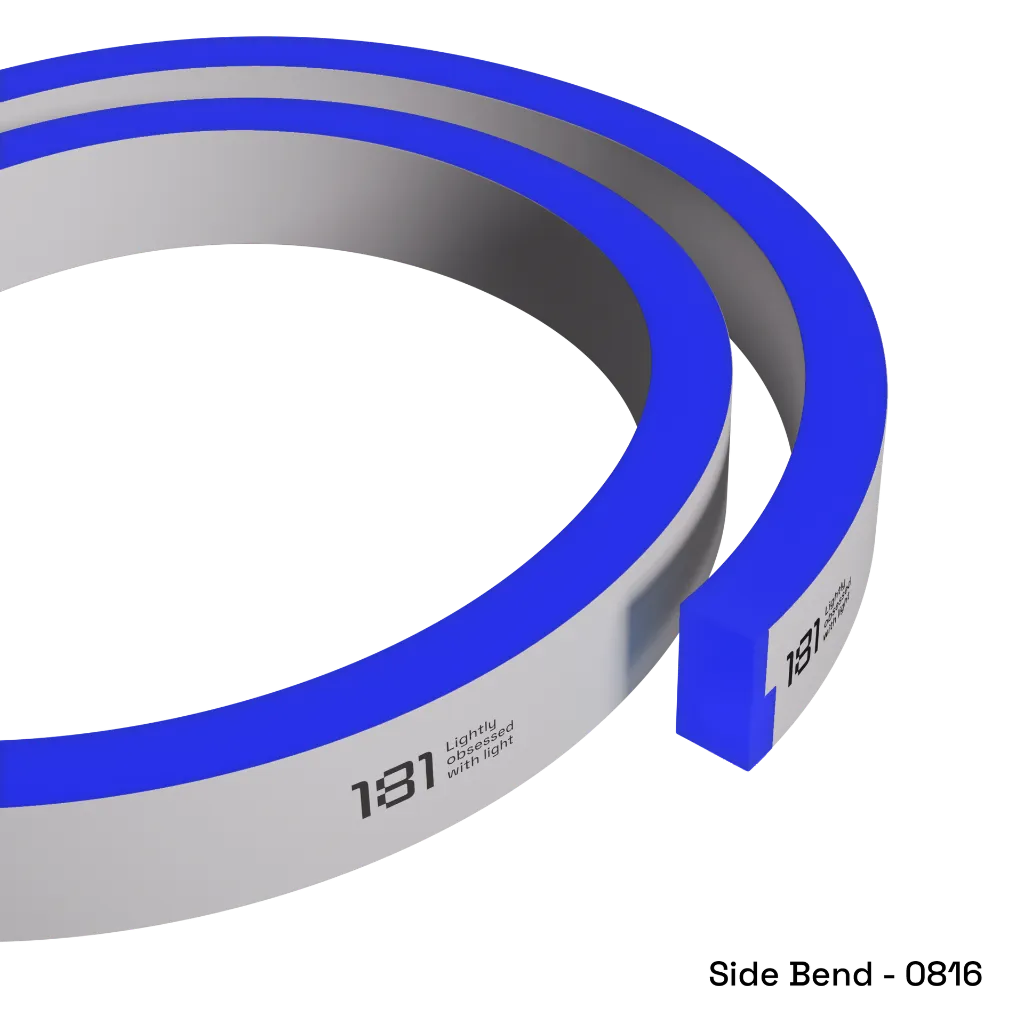 Neonflex Side Bend Single Color - Blue(With Shape)
