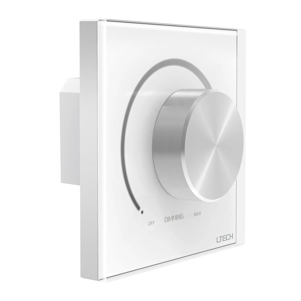 LTECH Knob panel ELV/Triac - E6P-TD1 - 立体