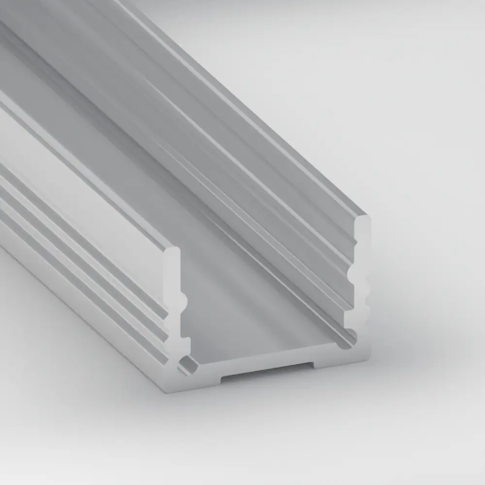 [9112300] Aluminium Profile Low (3020 mm, Anodized Silver)