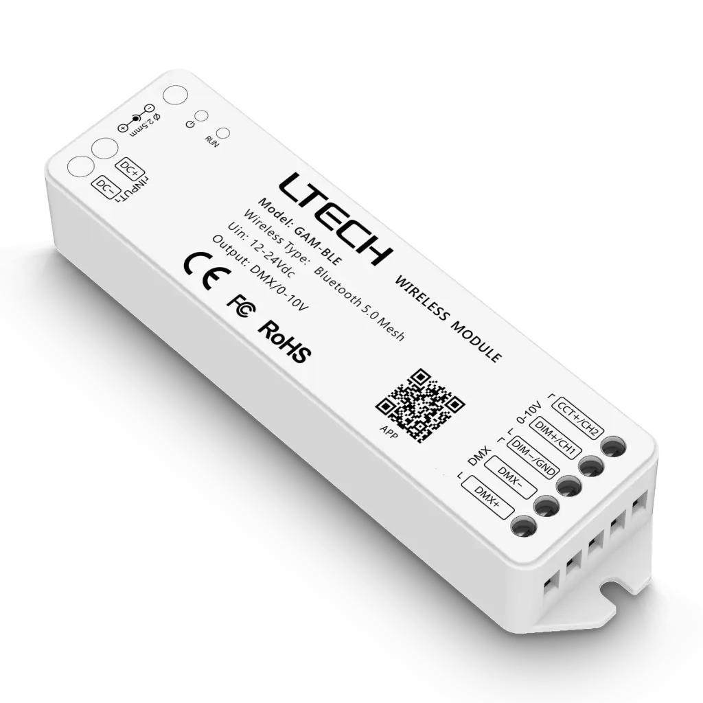 [2312401] LTECH Bluetooth receiver 0-10V/DMX - GAM-BLE