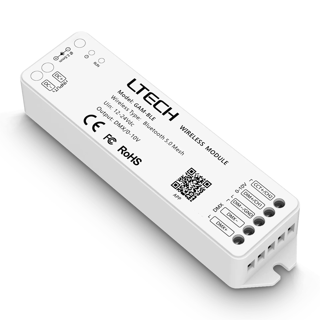 LTECH Bluetooth receiver 0-10V/DMX - GAM-BLE