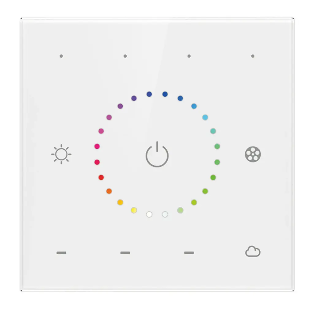 [2261105] LTECH Bluetooth touch panel RGB/RGBW/RGBCT 4 zones - EB5