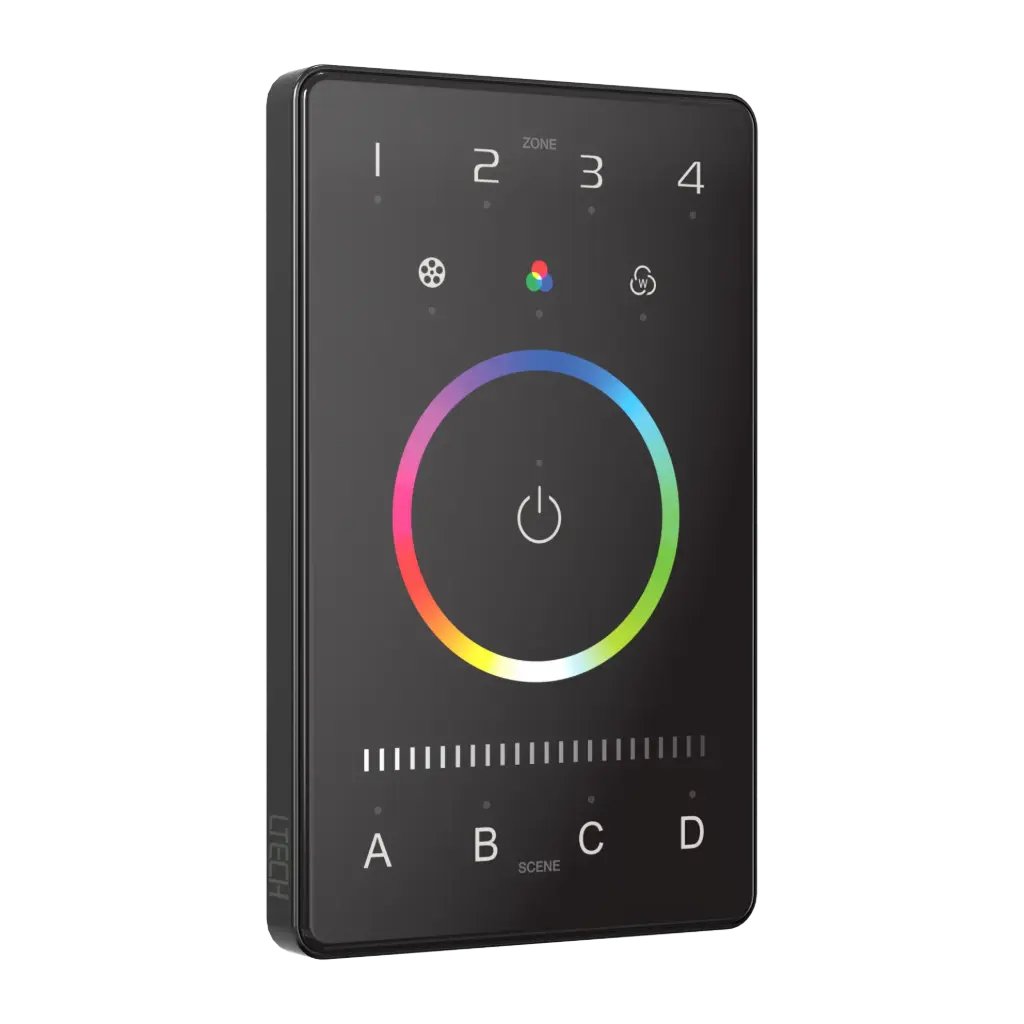 LTECH Bluetooth/DMX touch panel US RGB/RGBW - UB4