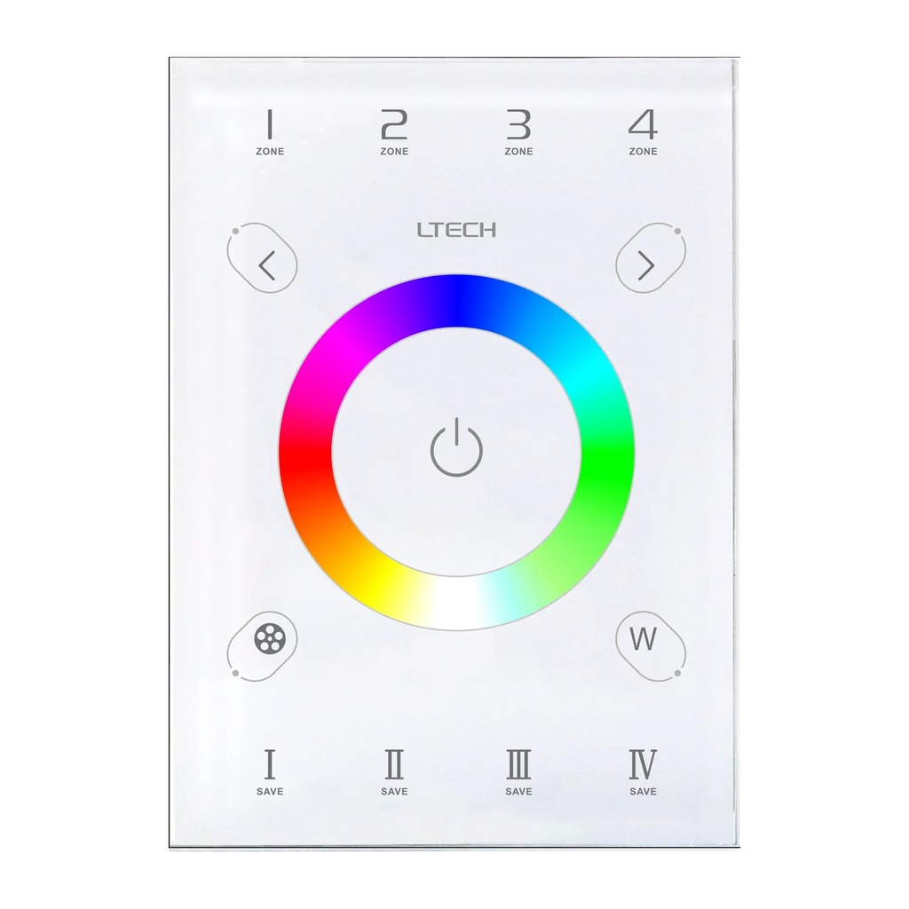 [2269800] LTECH Bluetooth/DMX/WIFI touch panel RGBW - UX8