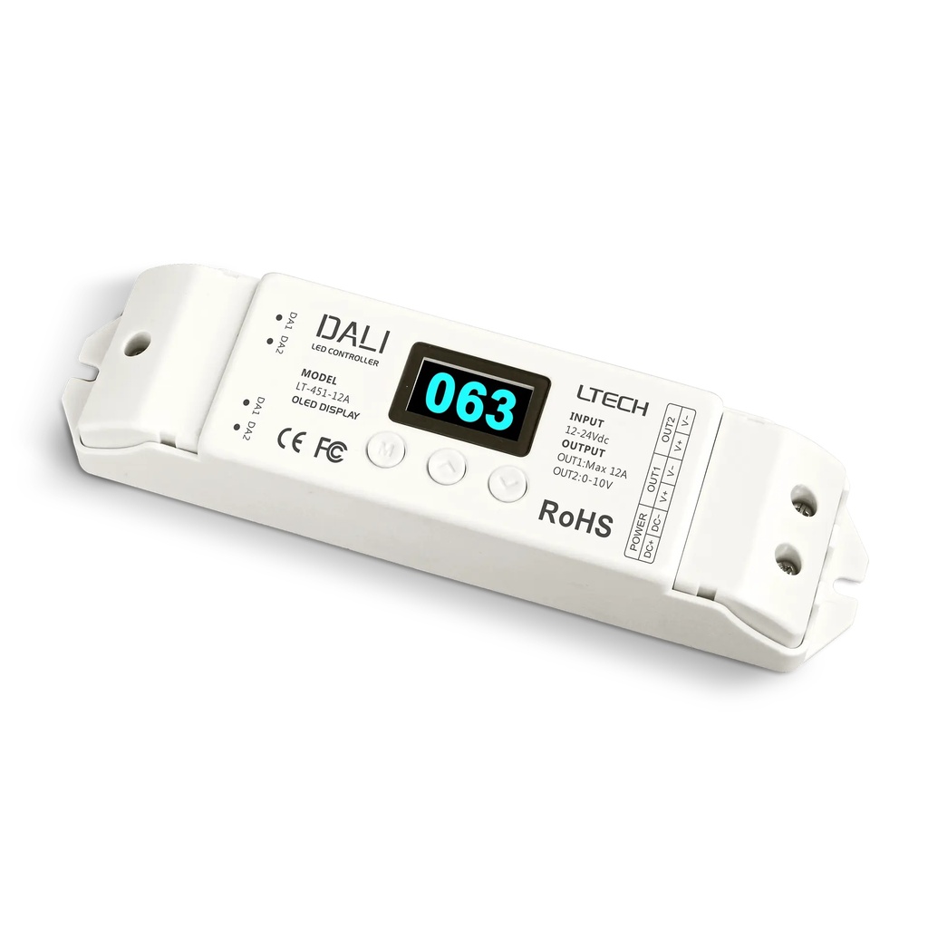 [2268700] LTECH DALI LED driver CV 1x12A - LT-451-12A