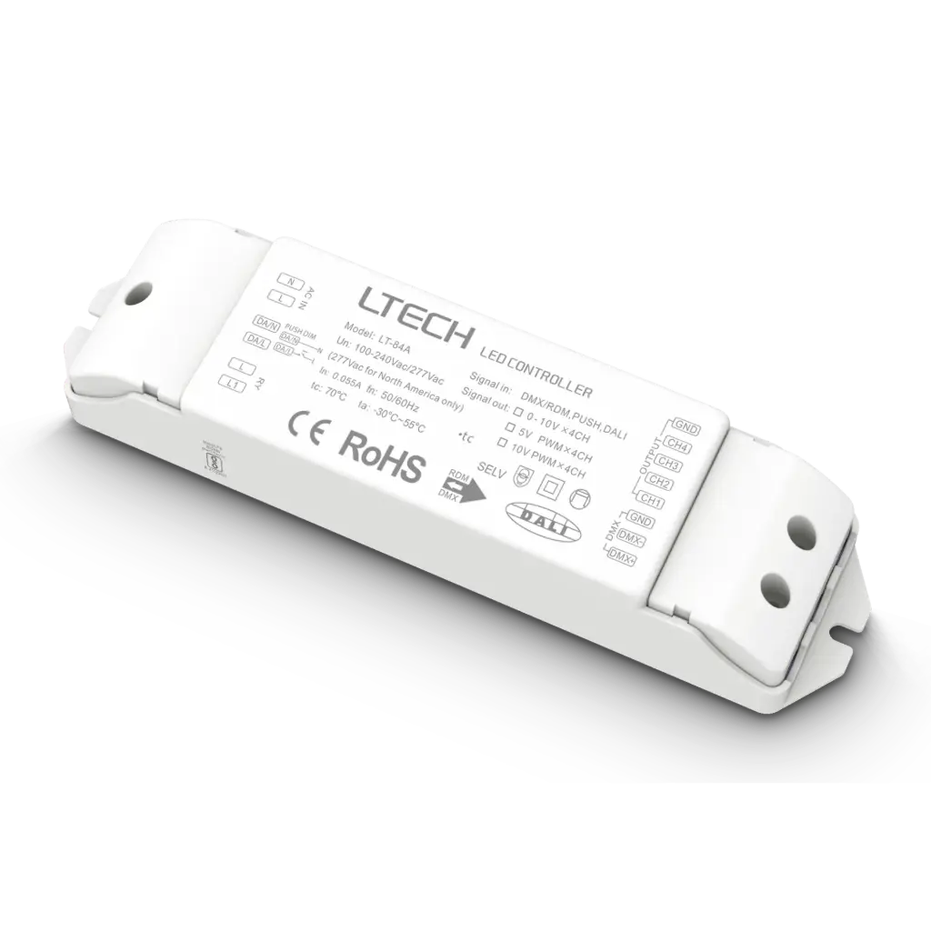 LTECH DALI converter to 0-10V/PWM - LT-84A