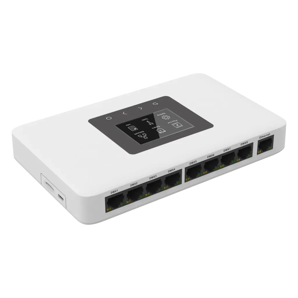 LTECH ArtNet-DMX control system - ArtNet-DMX-8S