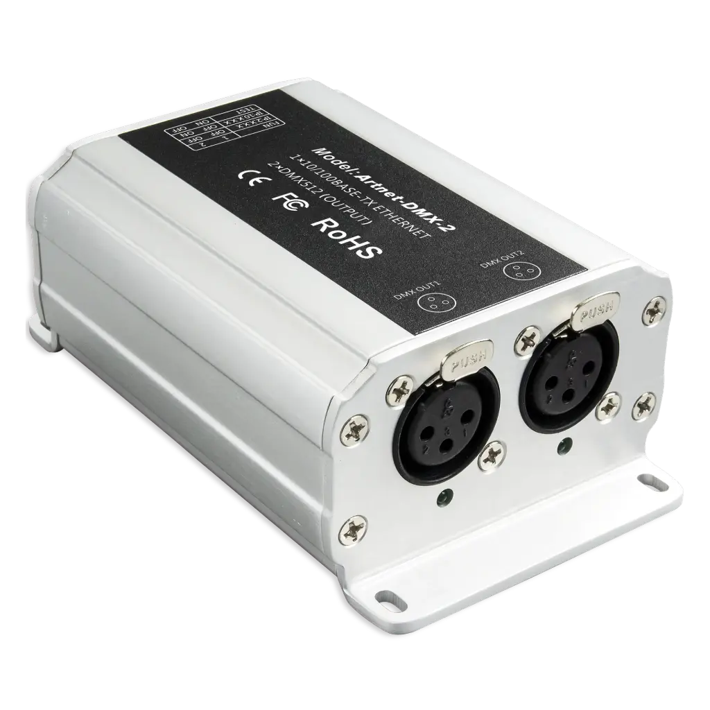 LTECH ArtNet-DMX converter 2 port - ArtNet-DMX-2
