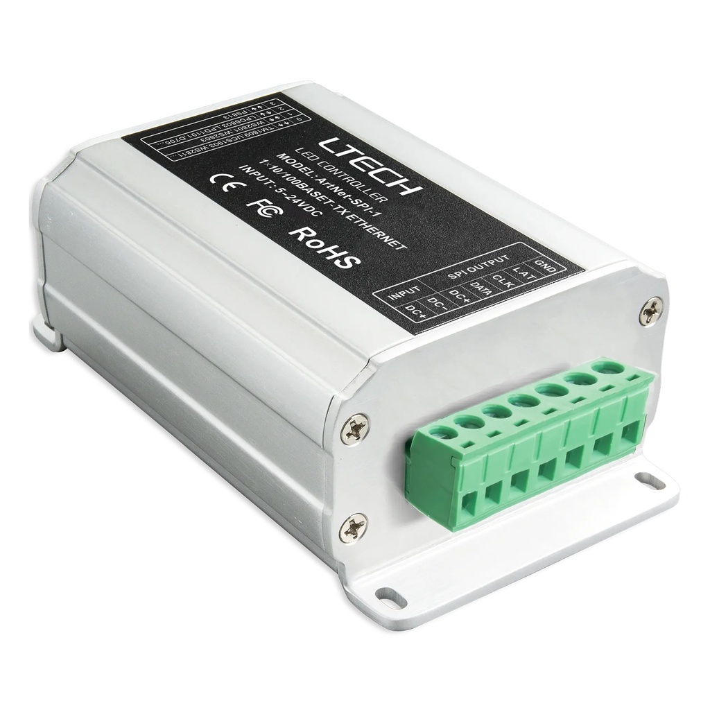 [2291400] LTECH ArtNet-SPI converter 1 port - Artnet-SPI-1