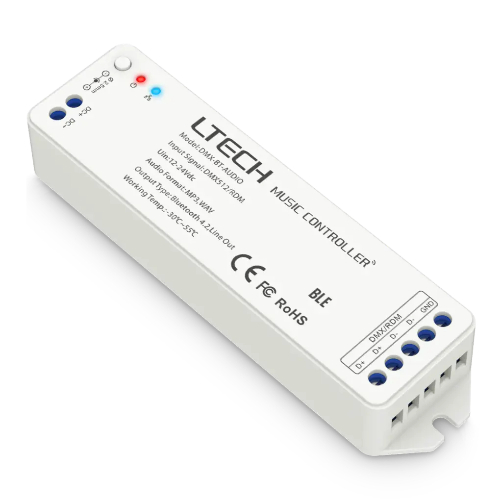 LTECH DMX Music Controller - DMX-BT-AUDIO