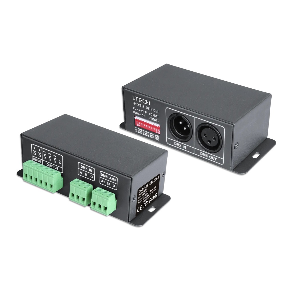 [2285111] LTECH 3-Channel CV DMX Decoder - D3-L