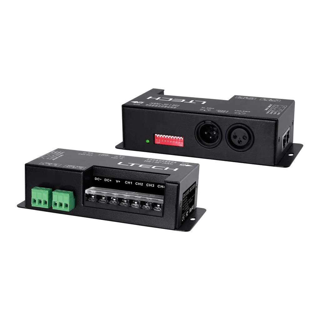 [2285301] LTECH DMX LED driver CV 3x8A / 4x6A - D4-L