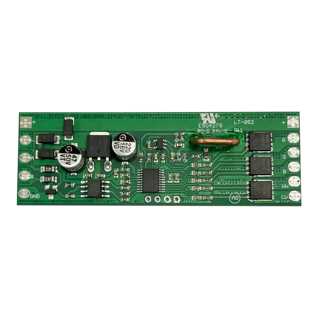LTECH DMX/RDM LED driver PCB CV 5x2A - LT-852