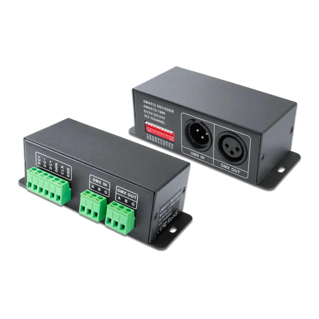 [2280200] LTECH DMX-SPI Decoder - LT-DMX-1809