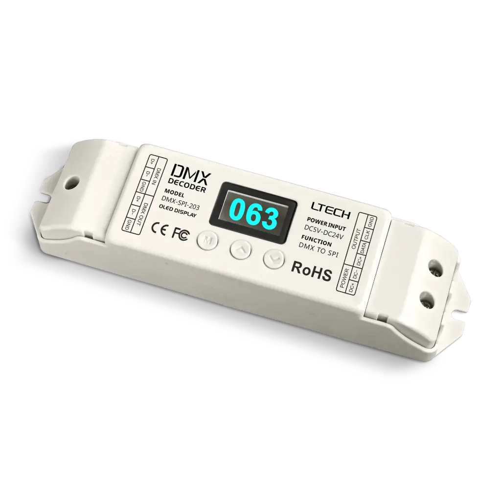 LTECH DMX-SPI Decoder - DMX-SPI-203