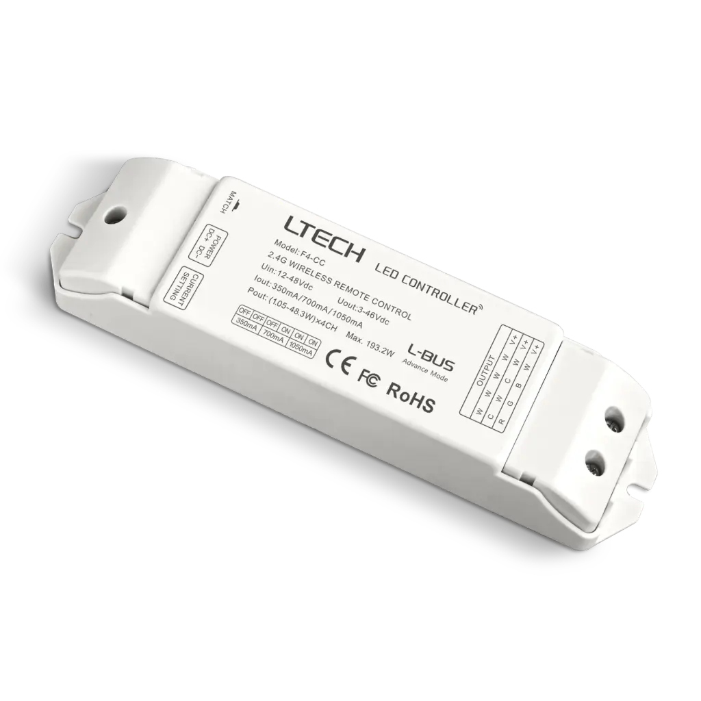 [2258900] LTECH RF receiver CC 4xCC - F4-CC