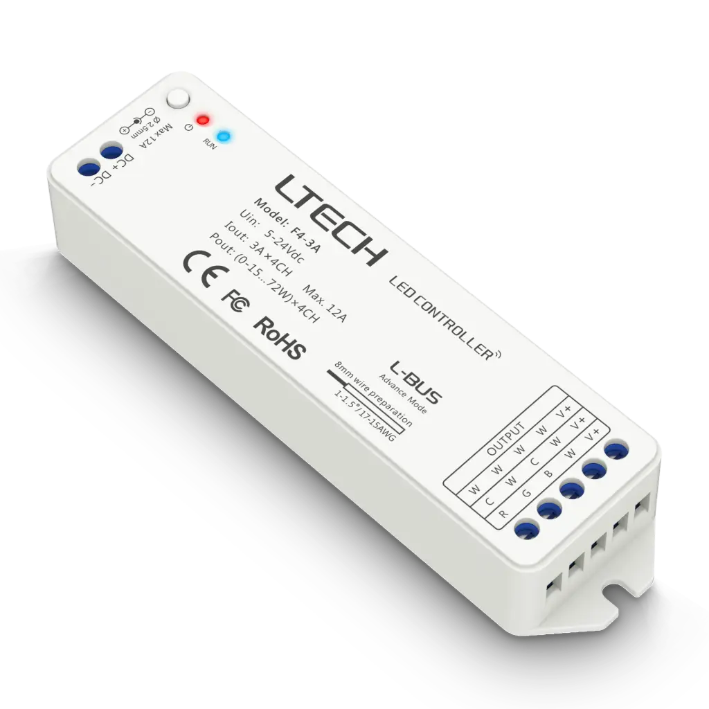 [2258700] LTECH RF receiver CV 4x3A - F4-3A