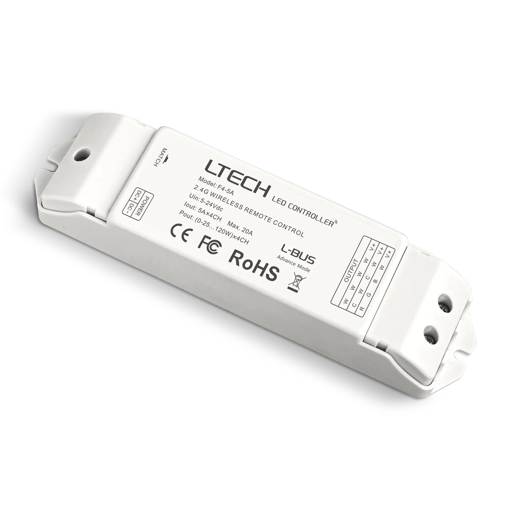 [2258800] LTECH RF receiver CV 4x5A - F4-5A