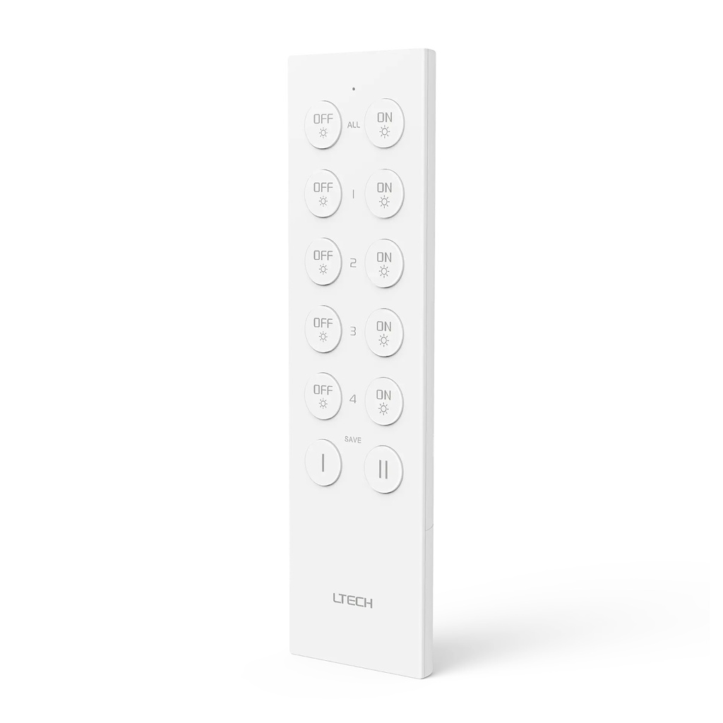 [2292500] LTECH RF remote control 4 zone - F5