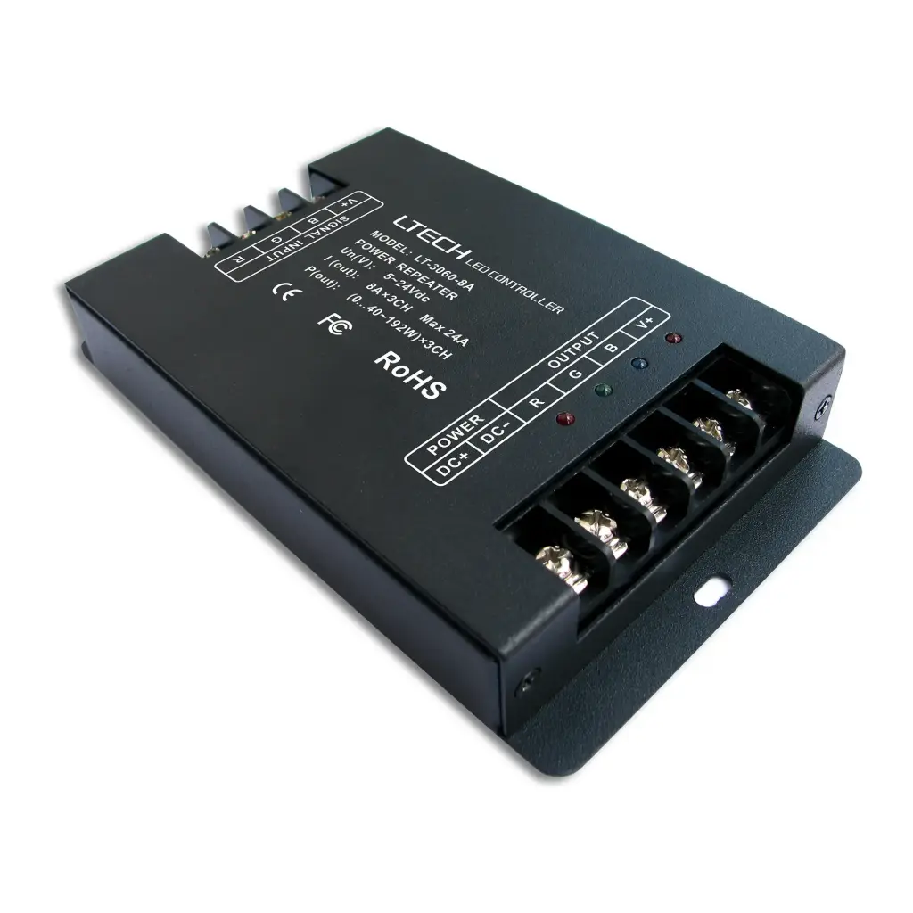 LTECH Power repeater CV 3x8A - LT-3060-8A