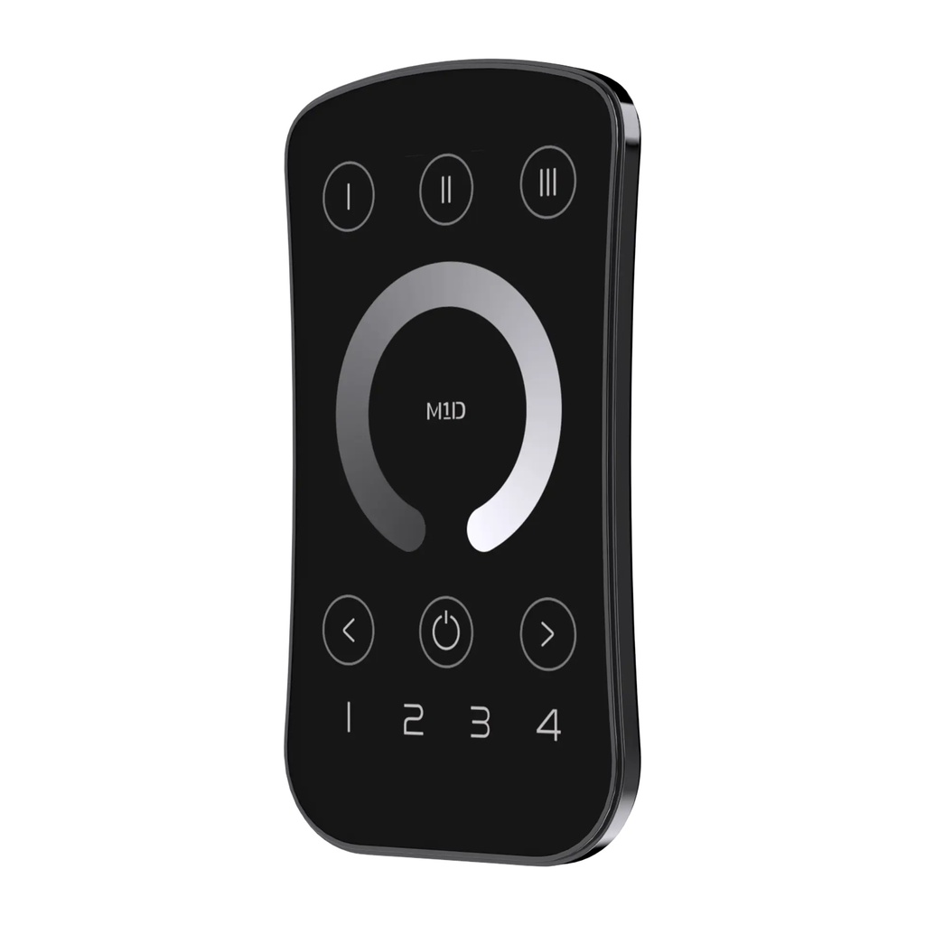 [2284211] LTECH Mini RF remote control 4 zone Black - M1D