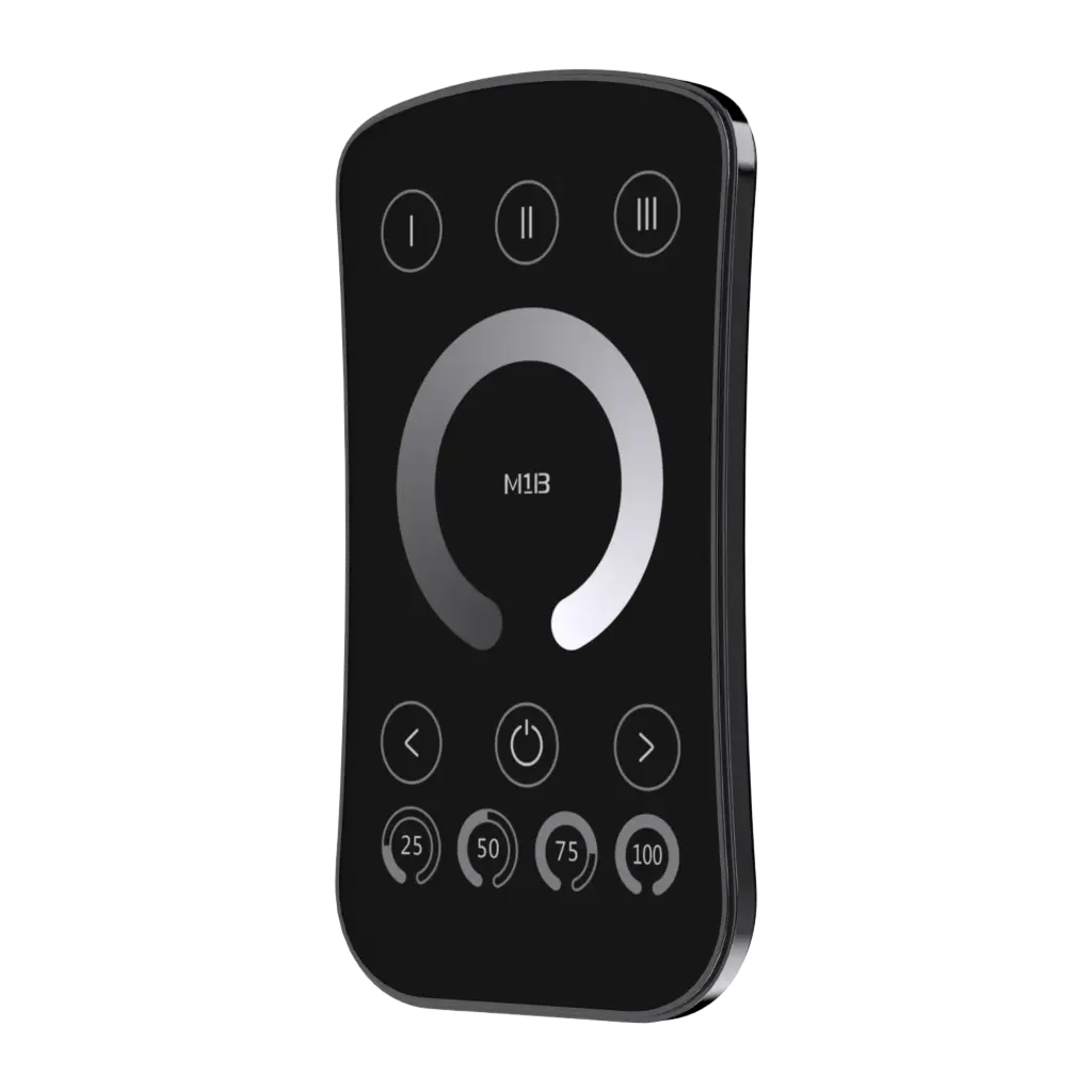 LTECH Mini RF remote control Black - M1B