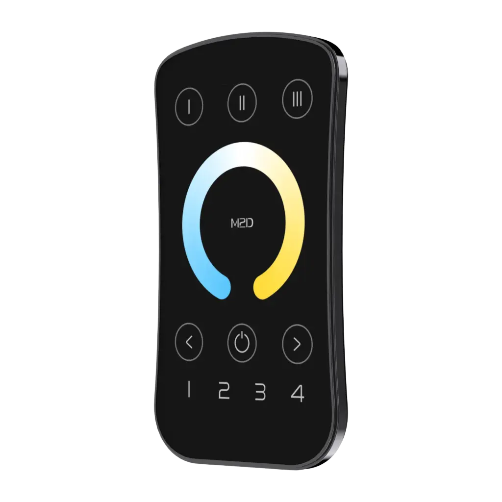 LTECH Mini RF remote control CT Black 4 zone - M2D
