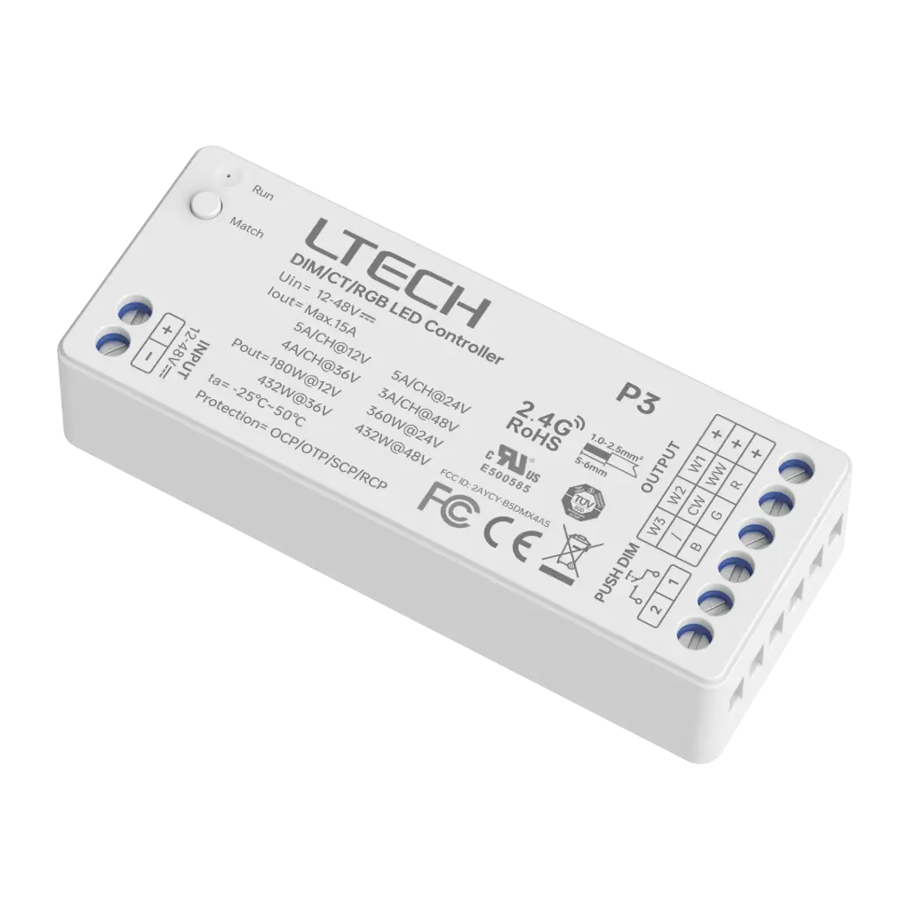 [2284104] LTECH Mini RF LED controller RGB - P3